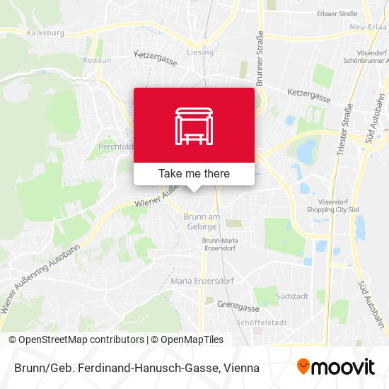 Brunn / Geb. Ferdinand-Hanusch-Gasse map