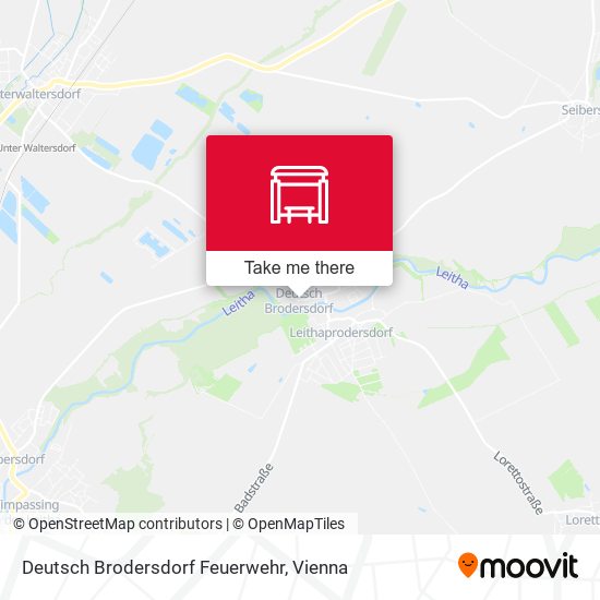 Deutsch Brodersdorf Feuerwehr map