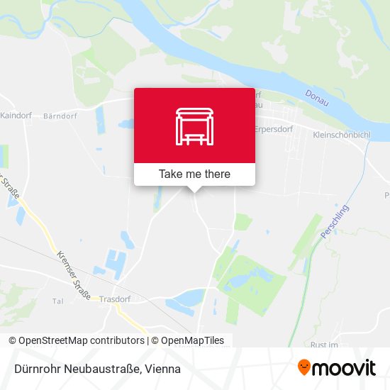 Dürnrohr Neubaustraße map