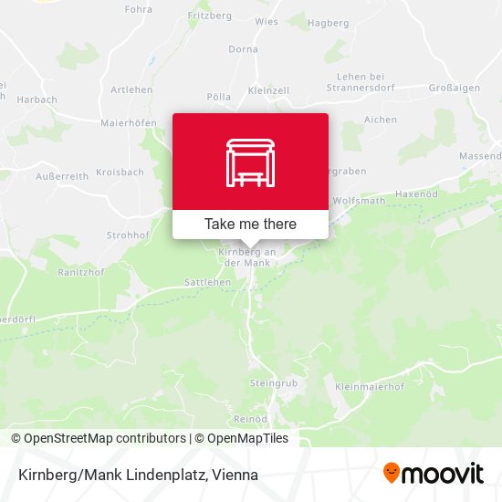 Kirnberg/Mank Lindenplatz map