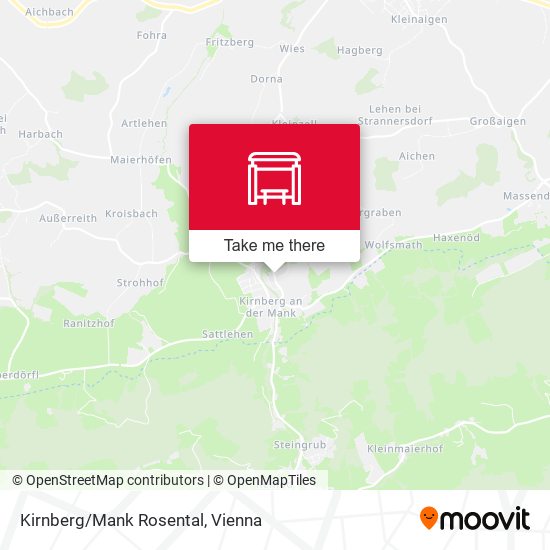 Kirnberg/Mank Rosental map