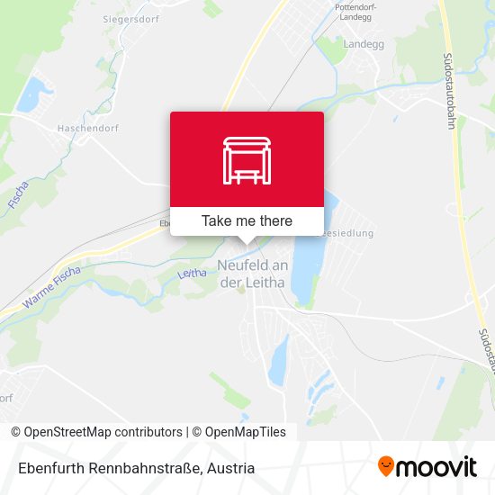 Ebenfurth Rennbahnstraße map