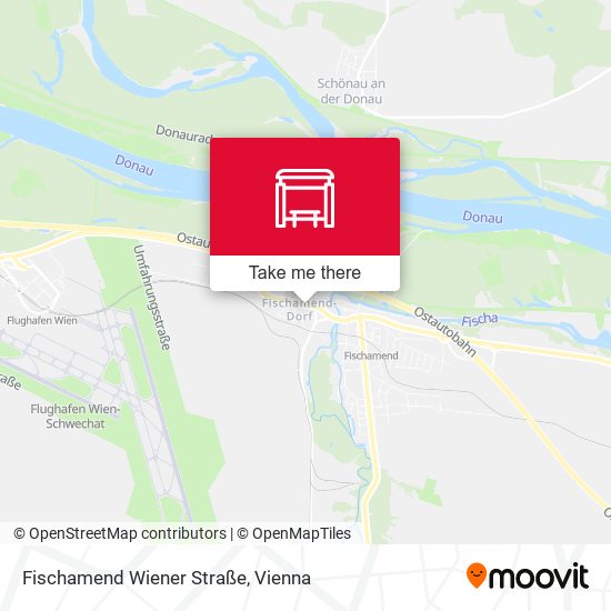 Fischamend Wiener Straße map