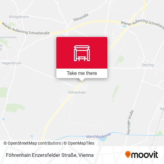 Föhrenhain Enzersfelder Straße map