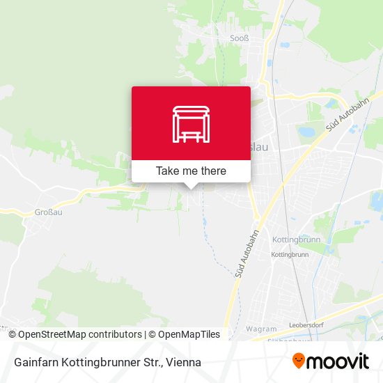 Gainfarn Kottingbrunner Str. map