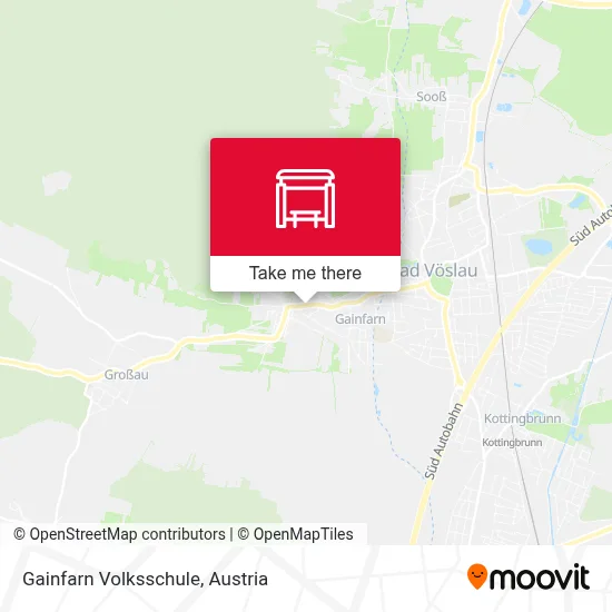 Gainfarn Volksschule map