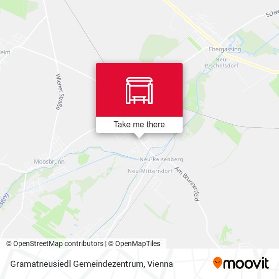 Gramatneusiedl Gemeindezentrum map