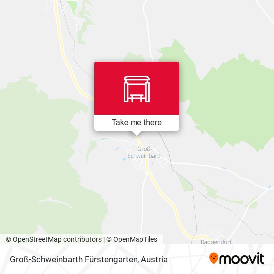 Groß-Schweinbarth Fürstengarten map
