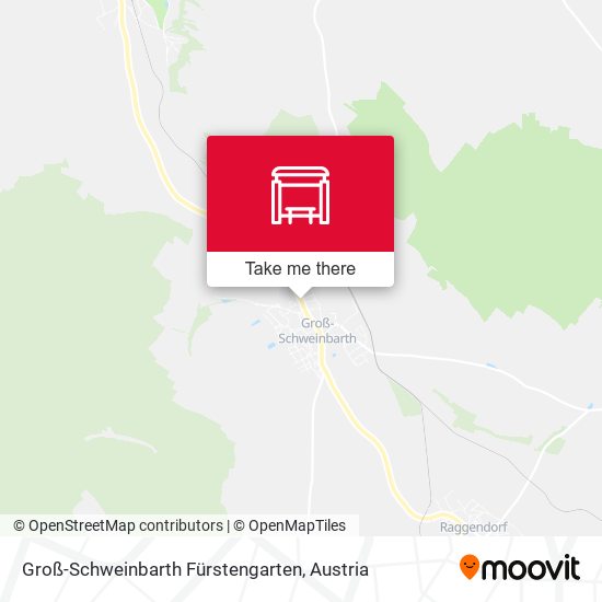 Groß-Schweinbarth Fürstengarten map