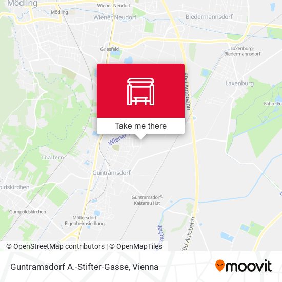 Guntramsdorf A.-Stifter-Gasse map
