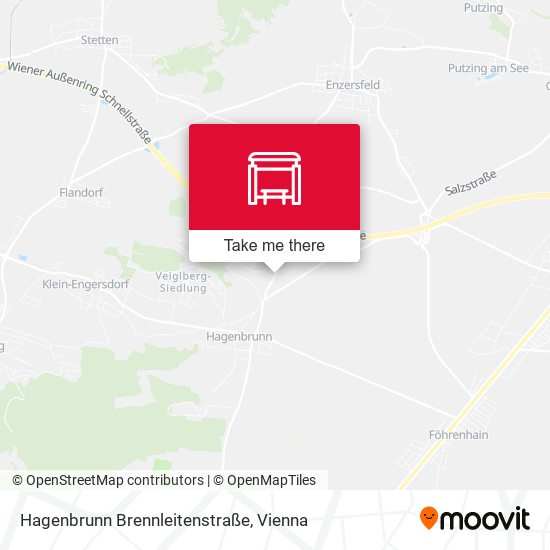 Hagenbrunn Brennleitenstraße map
