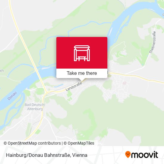 Hainburg/Donau Bahnstraße map