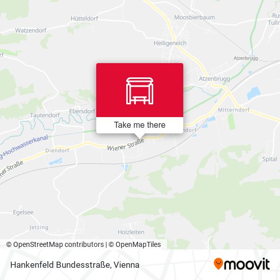 Hankenfeld Bundesstraße map
