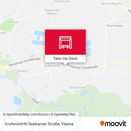 Grafenwörth Seebarner Straße map
