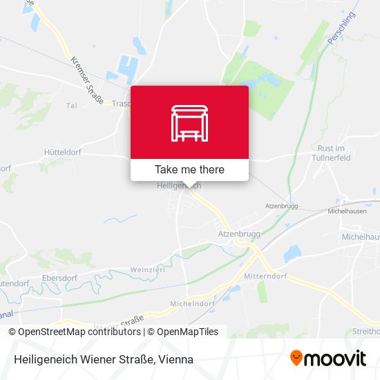 Heiligeneich Wiener Straße map