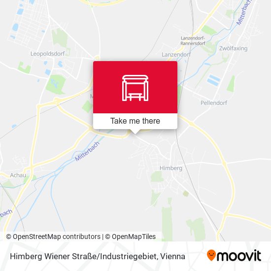 Himberg Wiener Straße / Industriegebiet map