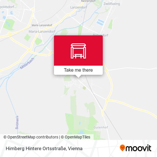 Himberg Hintere Ortsstraße map