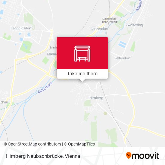 Himberg Neubachbrücke map