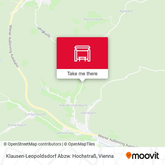 Klausen-Leopoldsdorf Abzw. Hochstraß map