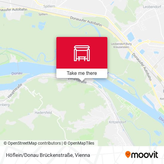 Höflein/Donau Brückenstraße map