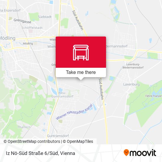 Iz Nö-Süd Straße 6/Süd map