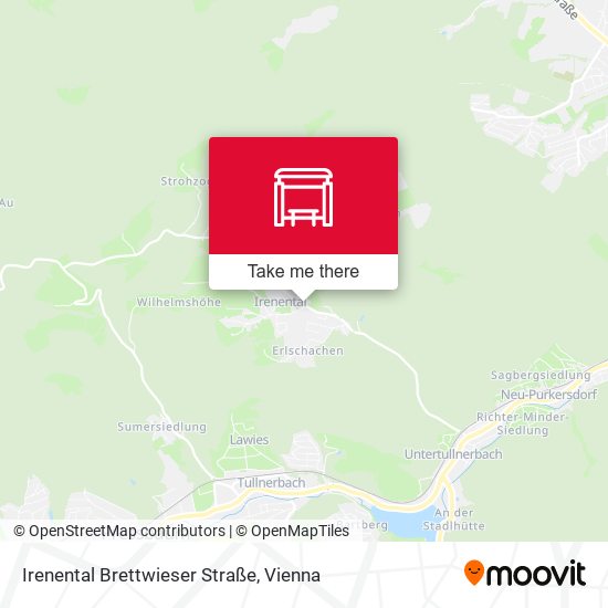 Irenental Brettwieser Straße map