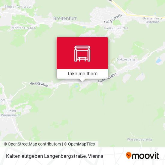 Kaltenleutgeben Langenbergstraße map