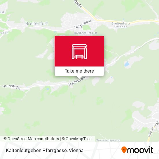 Kaltenleutgeben Pfarrgasse map