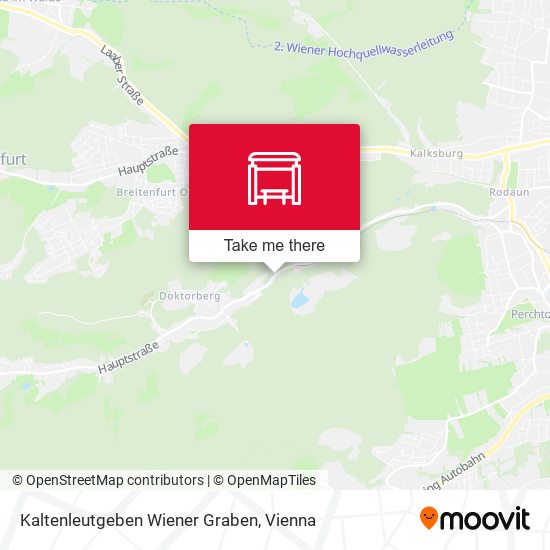 Kaltenleutgeben Wiener Graben map