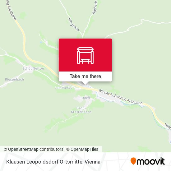 Klausen-Leopoldsdorf Ortsmitte map
