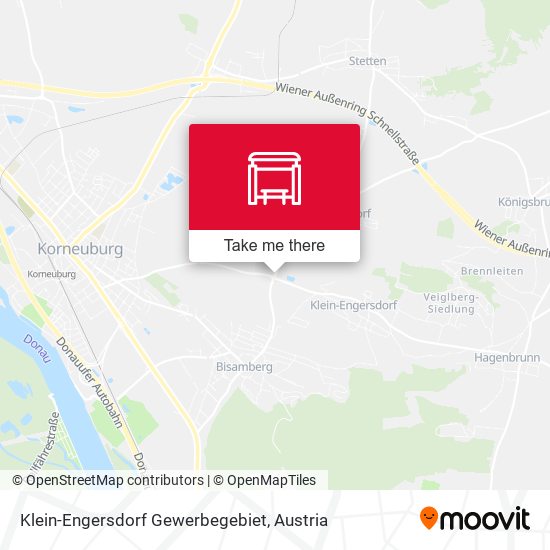 Klein-Engersdorf Gewerbegebiet map