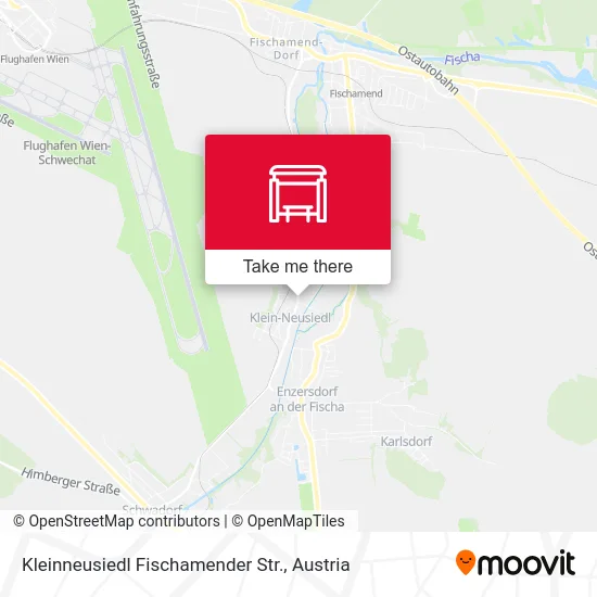 Kleinneusiedl Fischamender Str. map