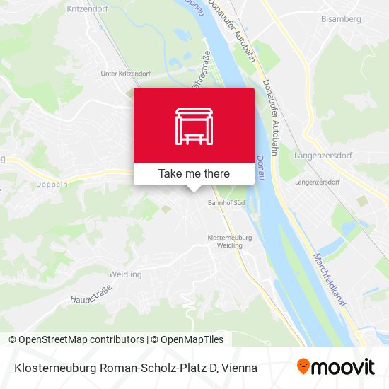 Klosterneuburg Roman-Scholz-Platz D map