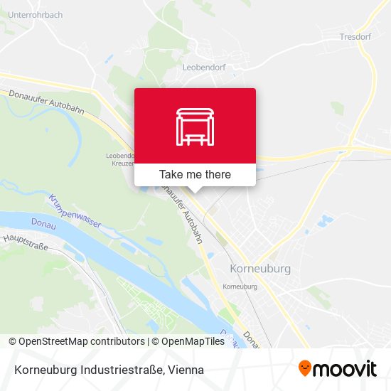 Korneuburg Industriestraße map