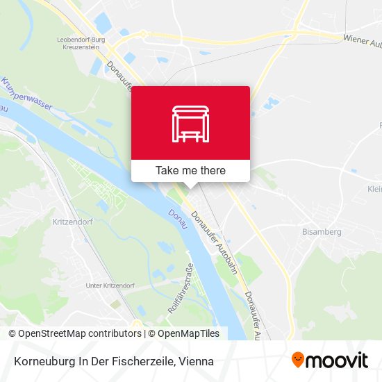 Korneuburg In Der Fischerzeile map