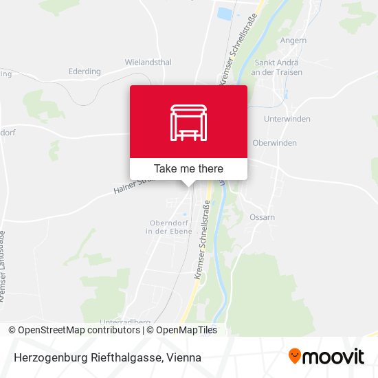 Herzogenburg Riefthalgasse map