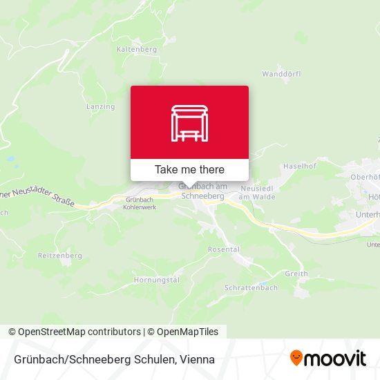 Grünbach/Schneeberg Schulen map