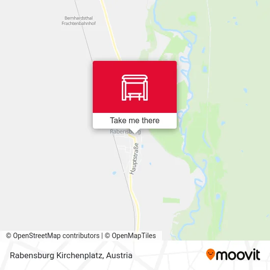 Rabensburg Kirchenplatz map