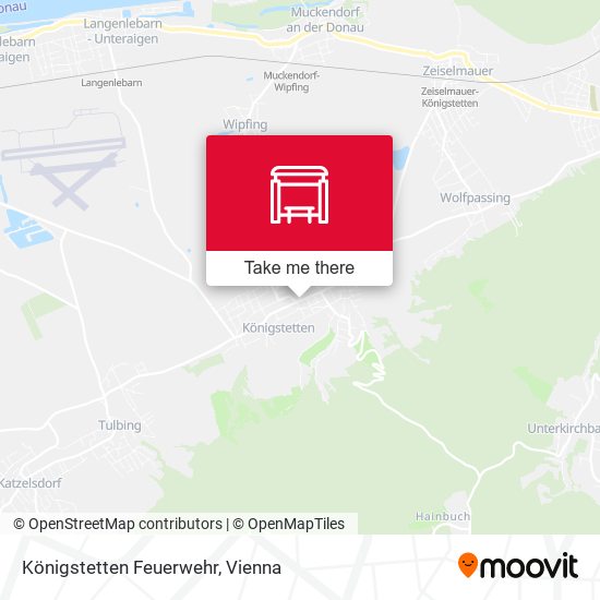 Königstetten Feuerwehr map