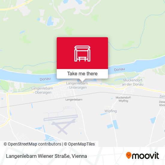Langenlebarn Wiener Straße map