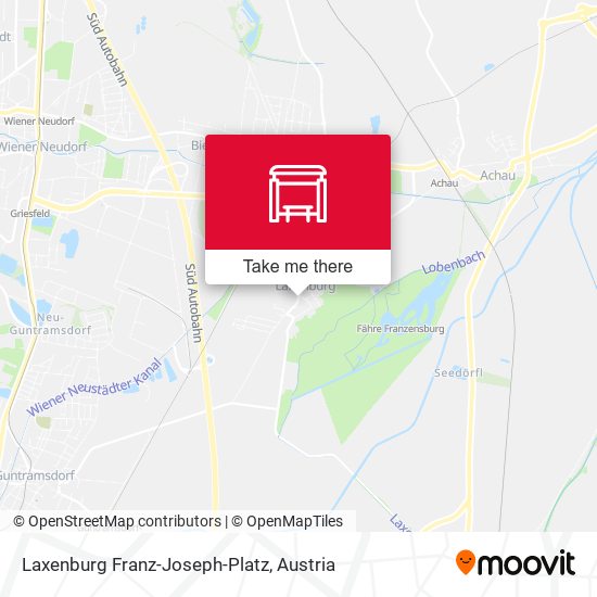 Laxenburg Franz-Joseph-Platz map