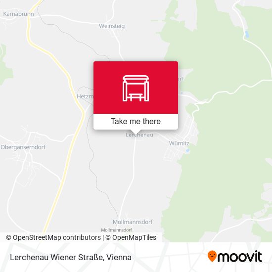 Lerchenau Wiener Straße map
