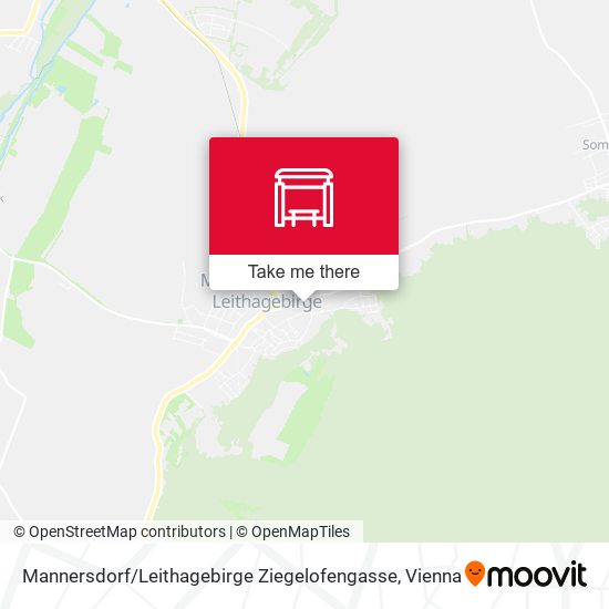 Mannersdorf / Leithagebirge Ziegelofengasse map