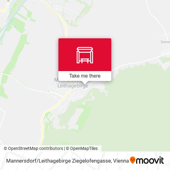 Mannersdorf / Leithagebirge Ziegelofengasse map