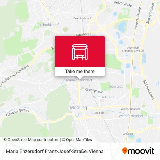 Maria Enzersdorf Franz-Josef-Straße map