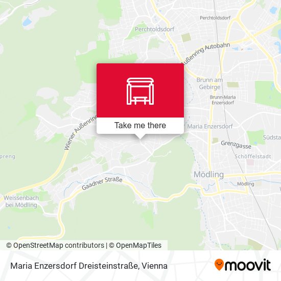 Maria Enzersdorf Dreisteinstraße map