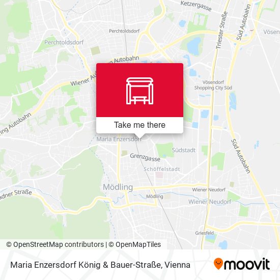 Maria Enzersdorf König & Bauer-Straße map
