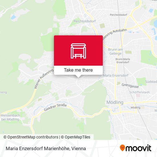 Maria Enzersdorf Marienhöhe map