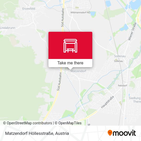 Matzendorf Höllesstraße map