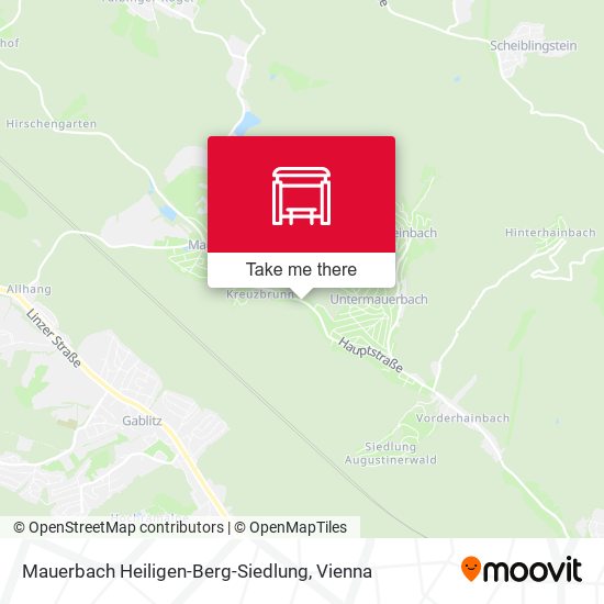 Mauerbach Heiligen-Berg-Siedlung map